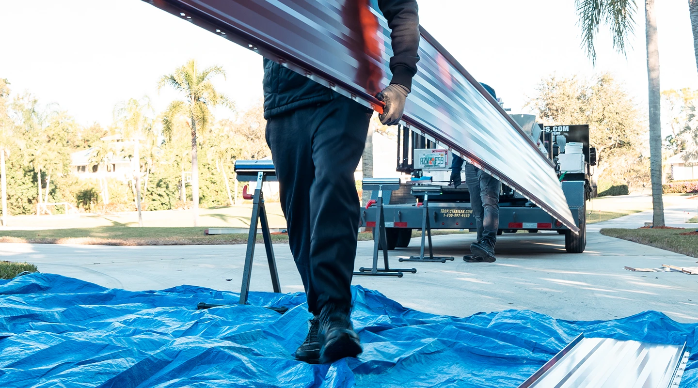 Lower Metal Sheeting
